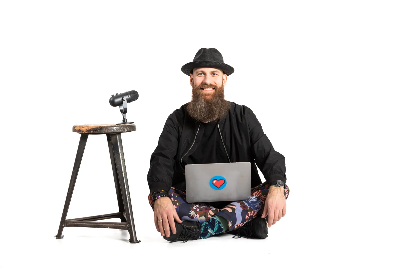 Chris Peppers im Studio