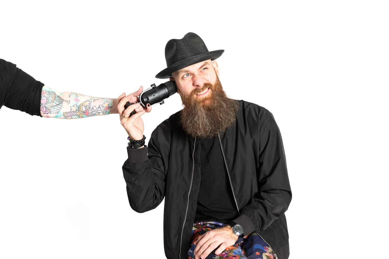 Chris Peppers im Studio